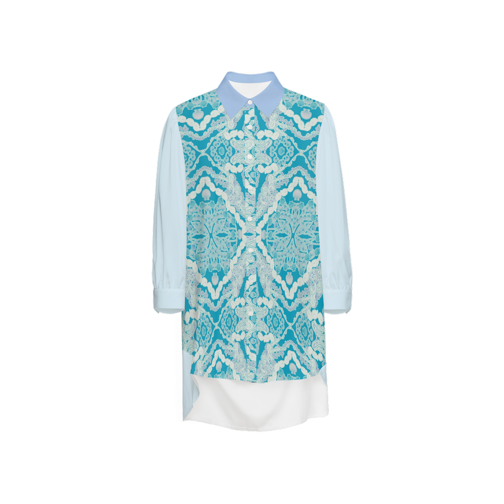 Women's High-Low Long-Sleeve