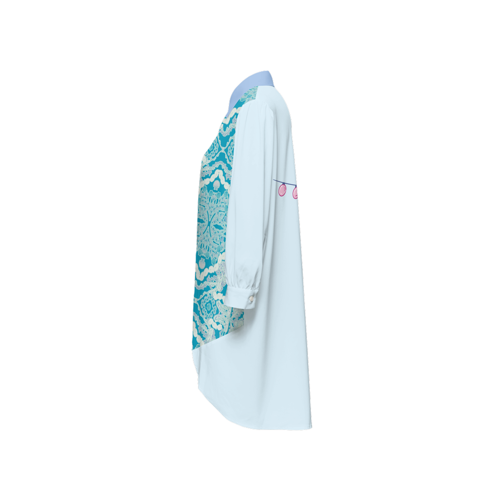 Women's High-Low Long-Sleeve