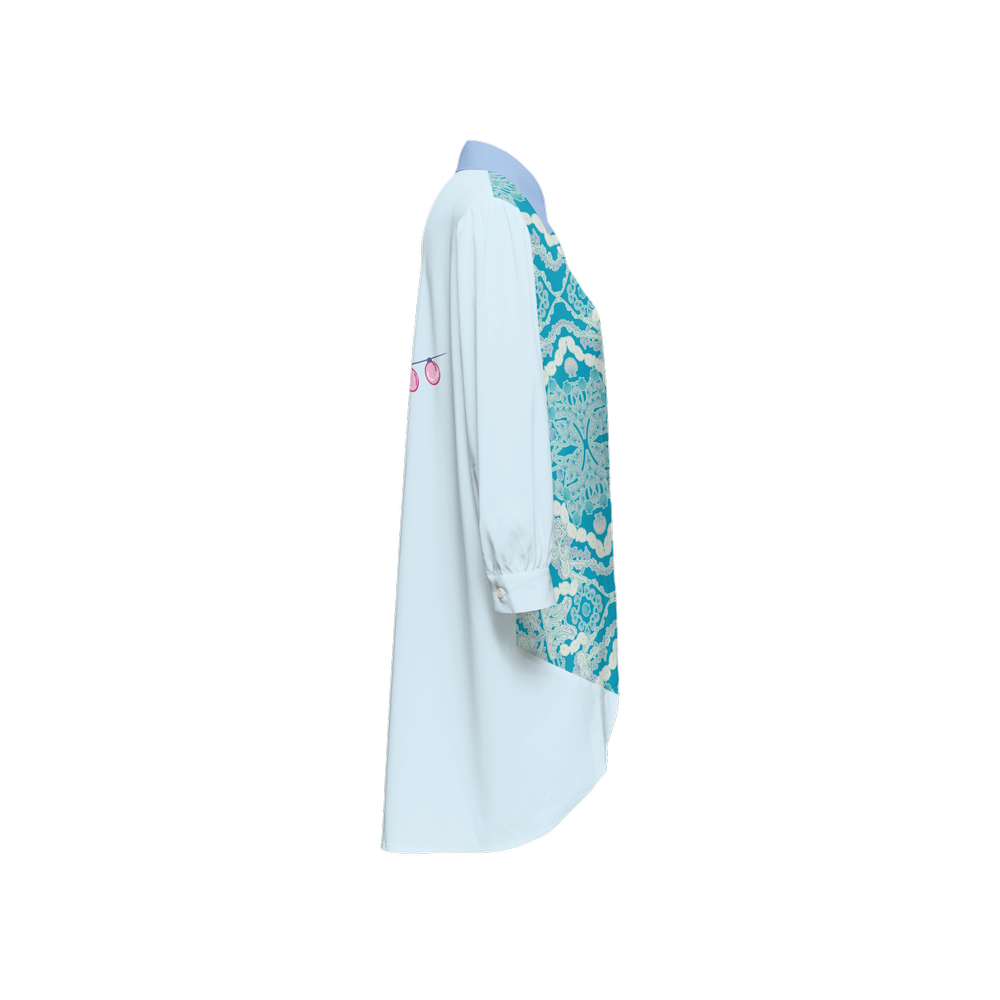 Women's High-Low Long-Sleeve