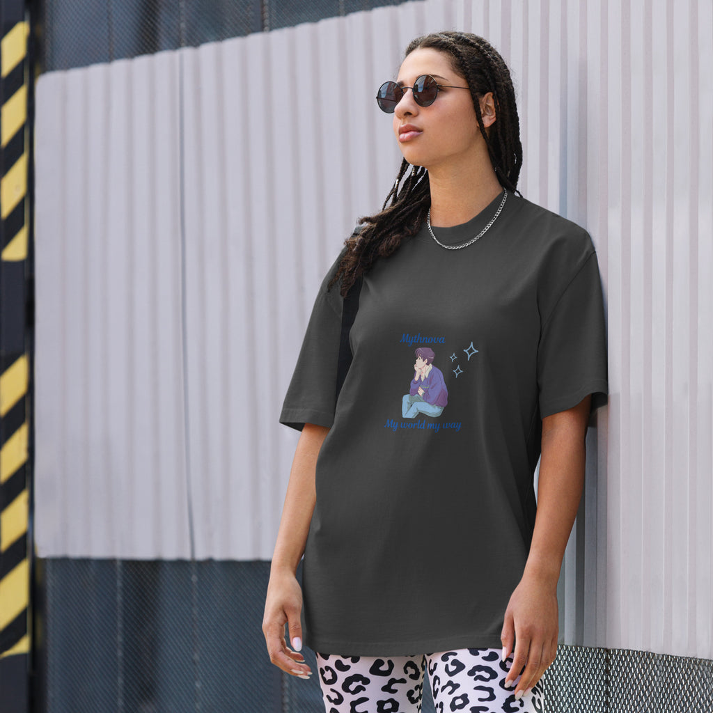 Unisex Oversized faded t-shirt