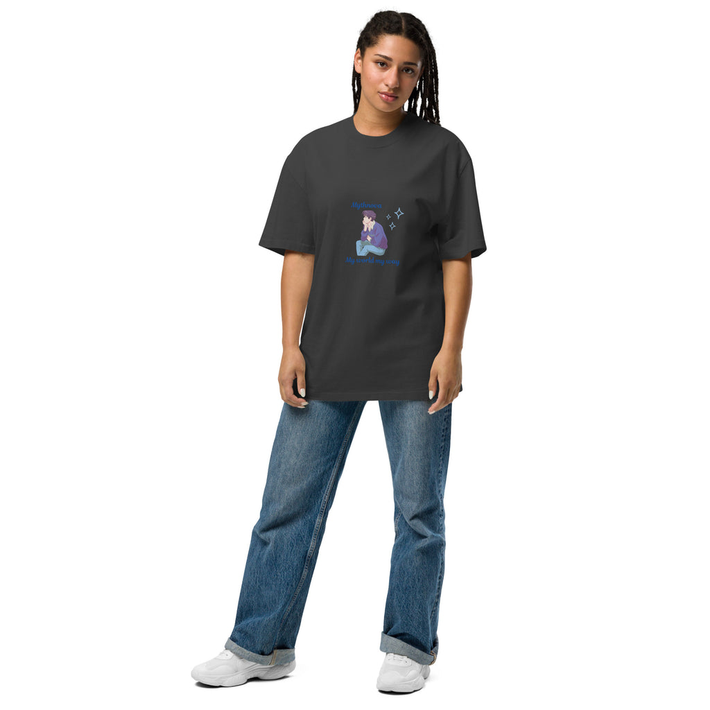 Unisex Oversized faded t-shirt