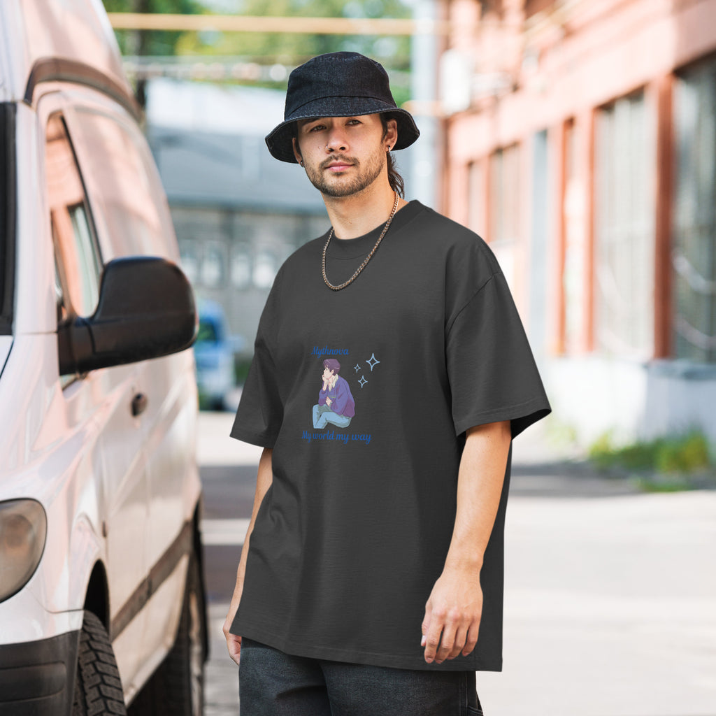 Unisex Oversized faded t-shirt