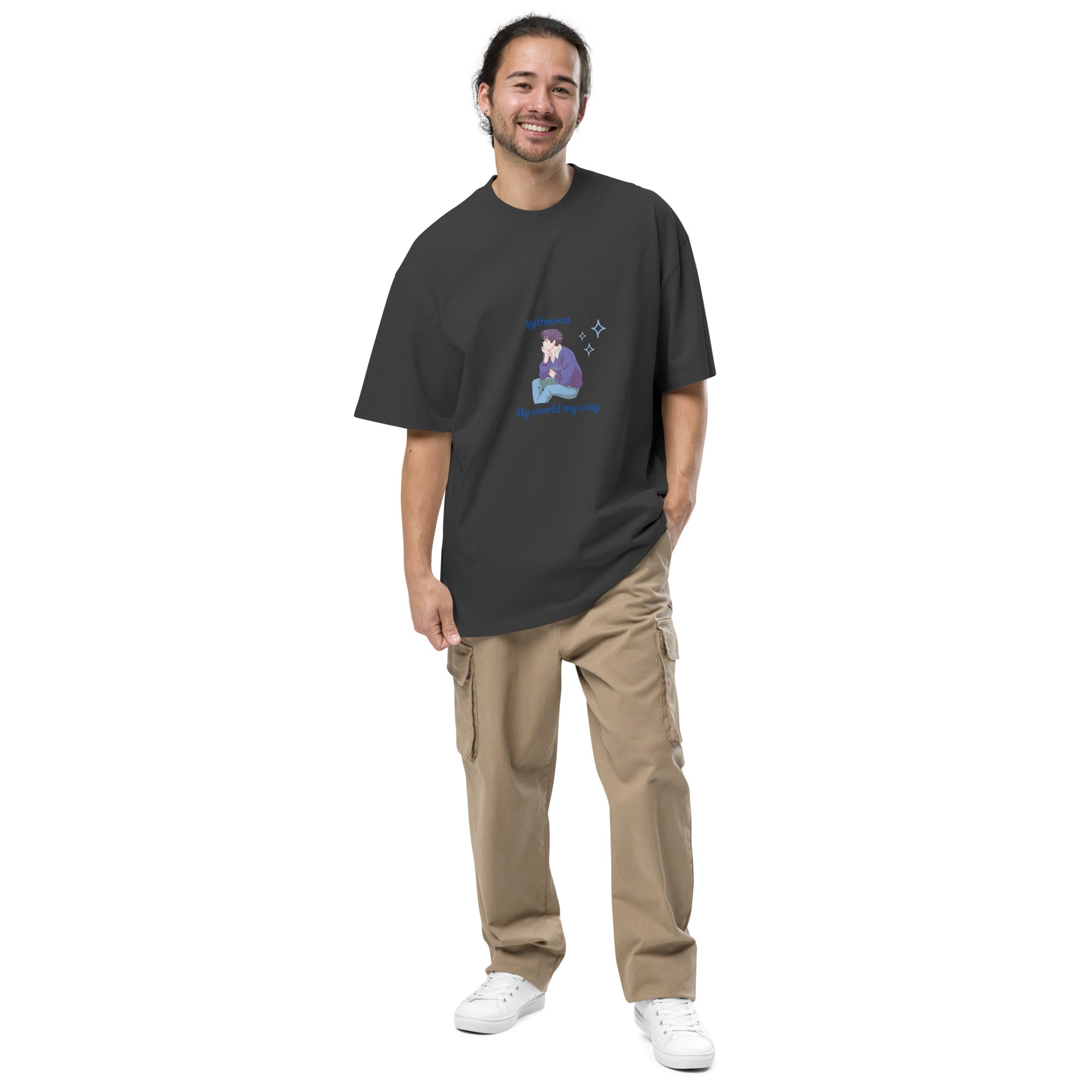 Unisex Oversized faded t-shirt