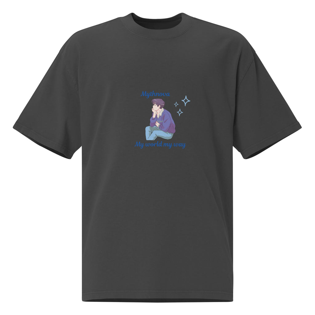 Unisex Oversized faded t-shirt