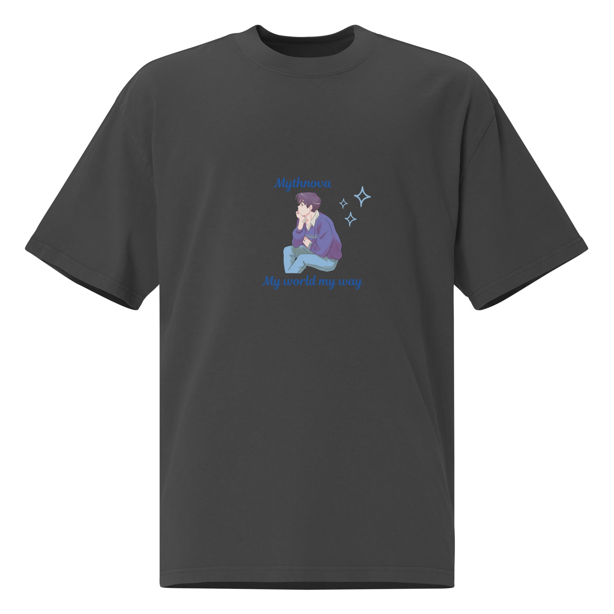Unisex Oversized faded t-shirt