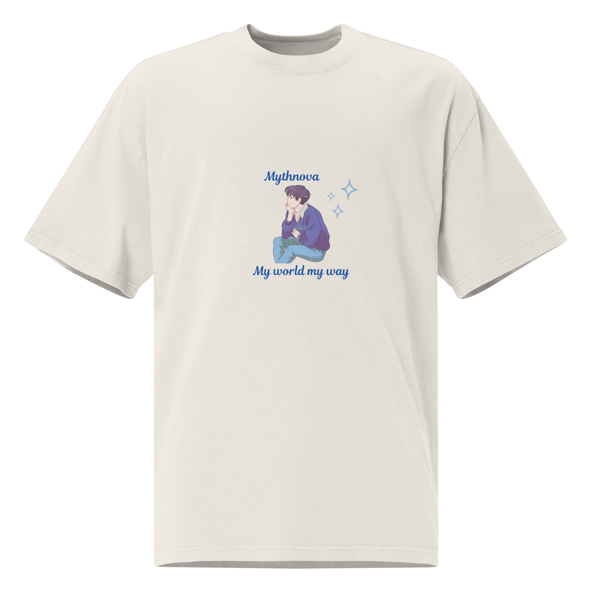 Unisex Oversized faded t-shirt