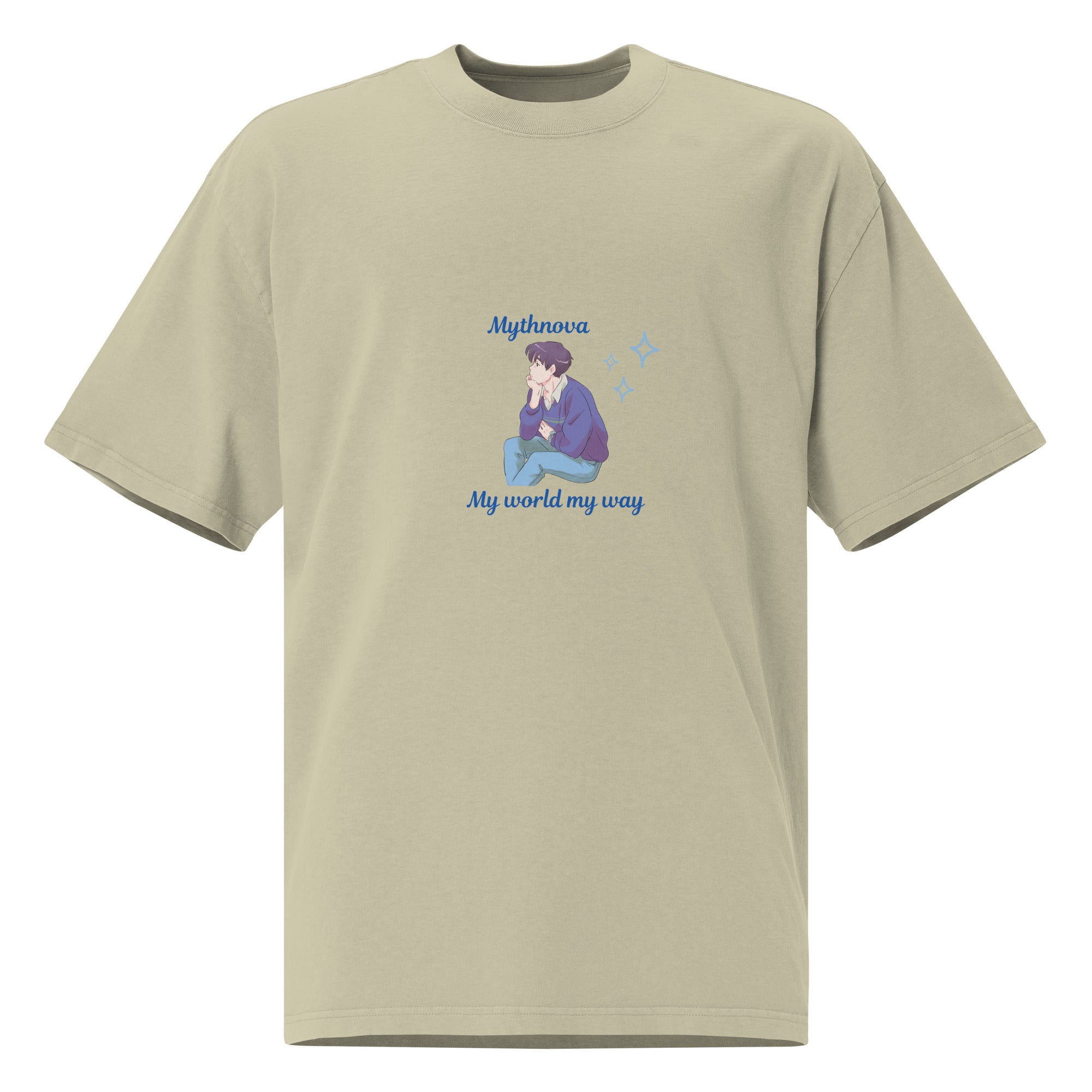 Unisex Oversized faded t-shirt