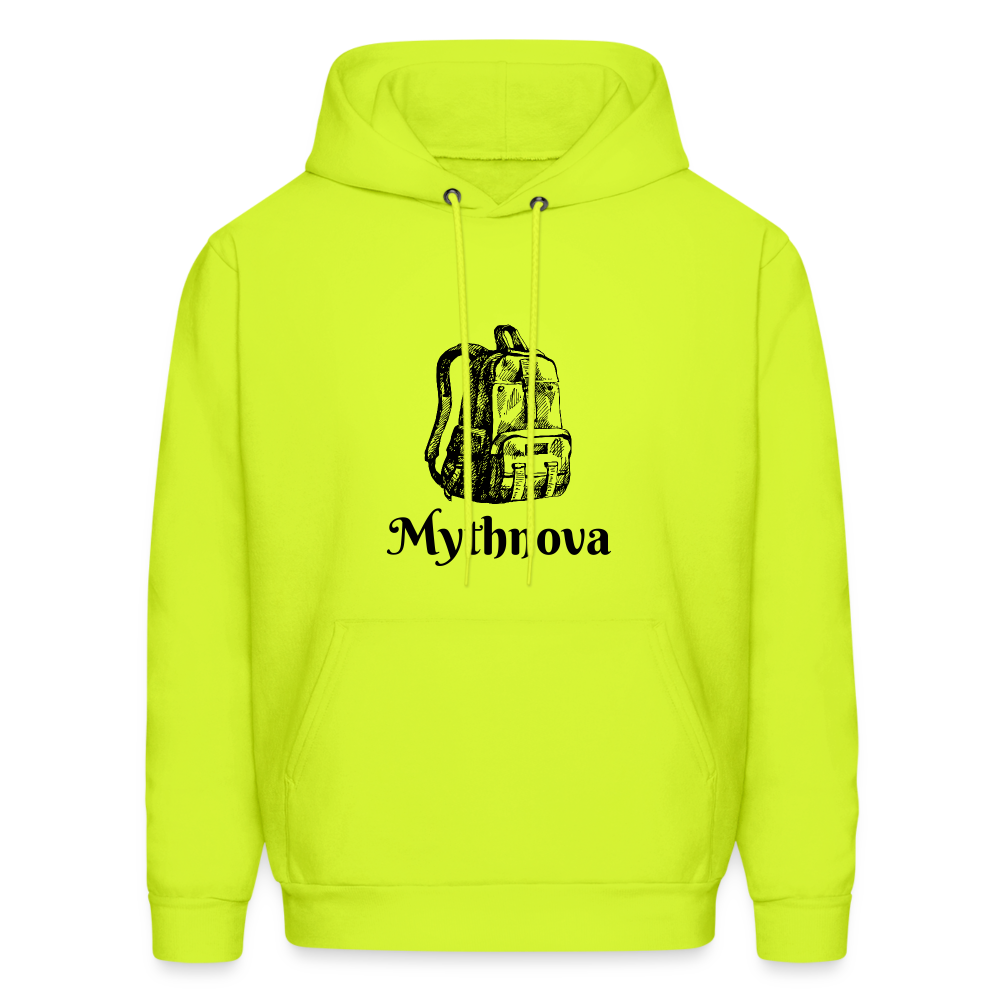 Men's Hoodie - safety green